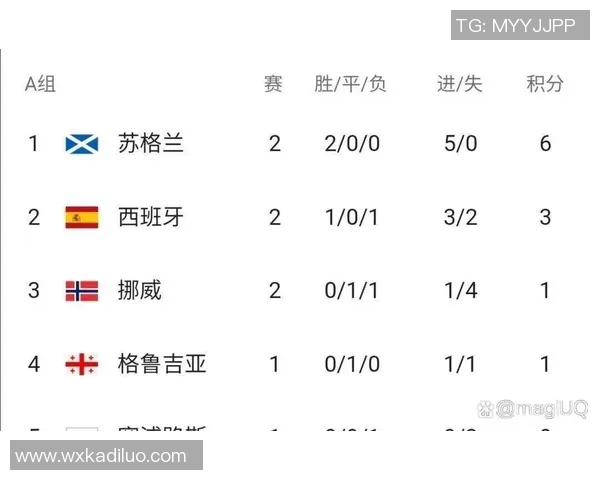 2012欧洲杯小组赛积分榜分析及各队表现总结